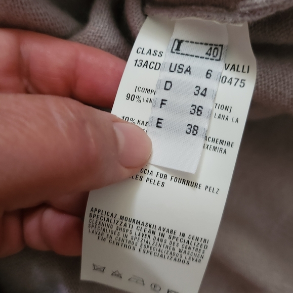 Roberto Cavalli Class Fur Short Sleeve Sweater - Picture 10 of 12